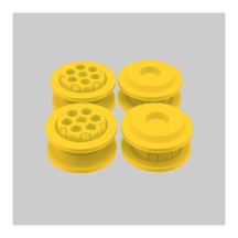 RC-Project Shock Cups V2 TNG for SPARKO F8 RCPJ-SPARKOF8-001
