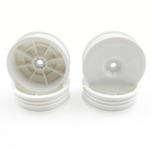RUDDOG B7 | XB2 | LD3 - 2wd Slim Front Wheels 2.2" (White | 4pcs) RP-0755