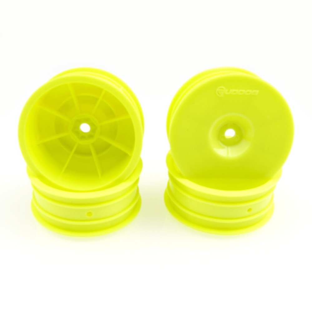 RUDDOG B7 | XB2 | LD3 - 2wd Front Wheels 2.2" (Yellow | 4pcs) RP-0758 RUDDOG B7 | XB2 | LD3 - 2wd Front Wheels 2.2" (Yellow | 4pcs) RP-0758