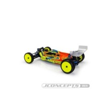 Carrocería P2 RC10B7 con alerón para tierra JConcepts