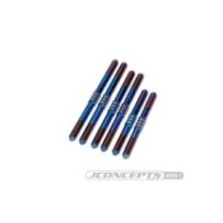 JConcepts Schumacher Cougar LD3 Fin turnbuckle kit - burnt blue JCO2969-1
