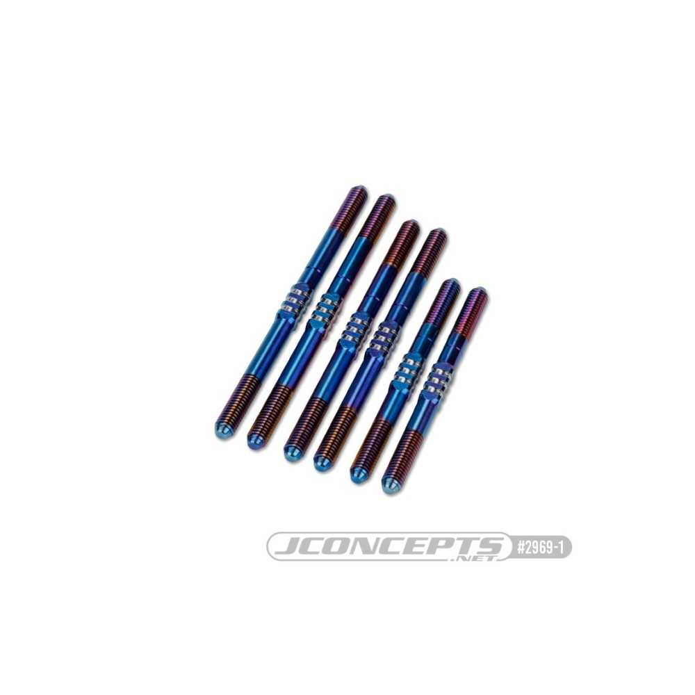 Kit turnbuckles Fin Schumacher Cougar LD3 azul JConcepts Kit turnbuckles Fin Schumacher Cougar LD3 azul JConcepts