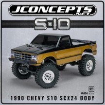 Carrocería Chevy S10 1990 para crawler SCX24 JConcepts