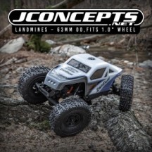 Neumáticos Landmines verdes para llanta 1.0 JConcepts