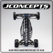 Lámina protectora precortada RC10B7 y RC10B7D JConcepts