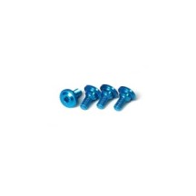 Koswork Aluminum 7075 Servo Screw 3x7mm Blue (4) KOS40101BL