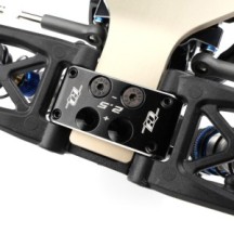 Revolution Design B7 Aluminium Bulkhead +/-2.5° (black) RDRP0650