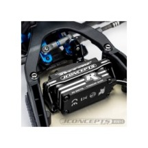 Soporte servo RC10B7 y RC10B7D negro Jconcepts JCO5161-2