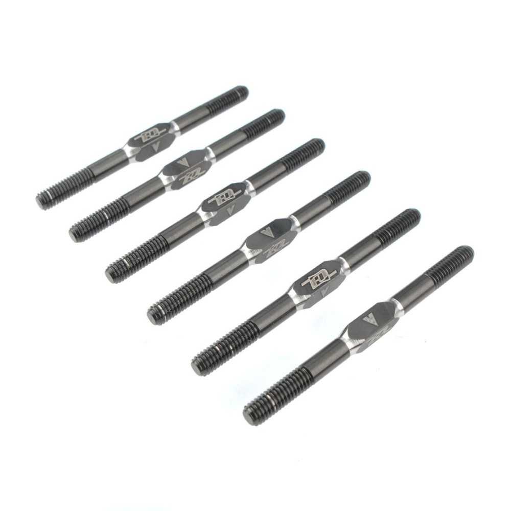 Revolution Design B7 Ultra Titanium Turnbuckle Set (black | 3.5x48mm | 6pcs) RDRP0643-BLK Revolution Design B7 Ultra Titanium Turnbuckle Set (black | 3.5x48mm | 6pcs) RDRP0643-BLK