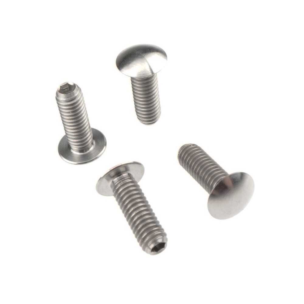 Revolution Design Titanium 1/8 Droop Screw M4x12mm (4pcs) RDRP0646 Revolution Design Titanium 1/8 Droop Screw M4x12mm (4pcs) RDRP0646