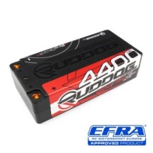 RUDDOG Racing ProStock 4400mAh 150C/75C 7.4V Short Stick Pack LiPo Battery RP-0795