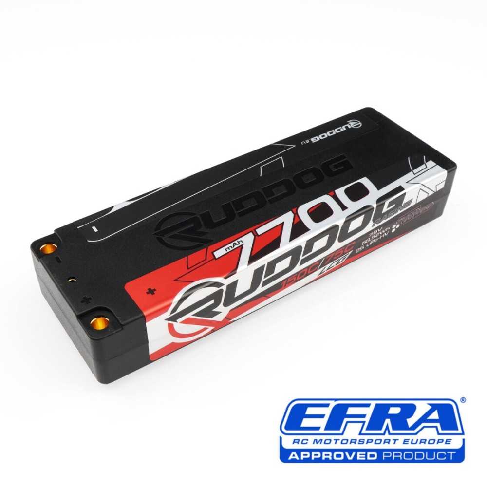 RUDDOG Racing 7700mAh 150C/75C 7.6V LCG Stick Pack LiPo-HV Battery RP-0798 RUDDOG Racing 7700mAh 150C/75C 7.6V LCG Stick Pack LiPo-HV Battery RP-0798