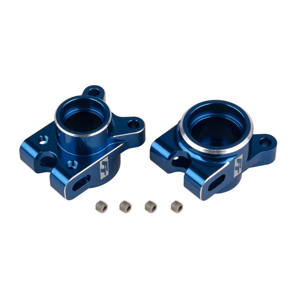 Juego de cubos traseros azules RC10B7 FT Team Associated AE92471