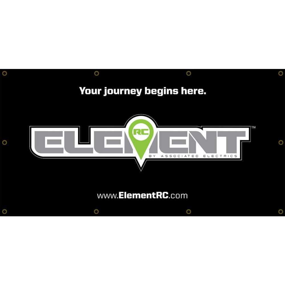 Element RC Vinyl Banner, 60in x 30in AE97081 Element RC Vinyl Banner, 60in x 30in AE97081