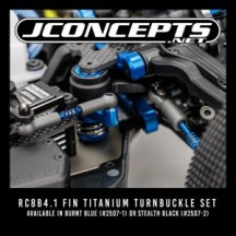 Turnbuckles titanio RC8B4.1 Jconcepts JCO2507-1