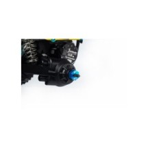 Koswork Tamiya 6mm Aluminum Clamping Wheel Hex (4) Blue KOS04408