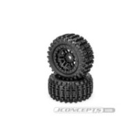JConcepts Magma - pre-mounted on JC 3450B wheels Fits - Traxxas Sledge / Kraton 6s JCO4088-39912