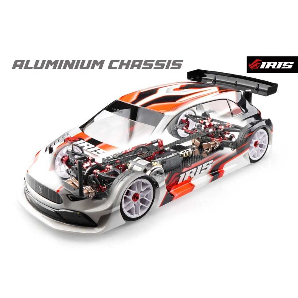 Iris ONE.1 FWD Competition Touring Car Kit (Aluminium Linear Flex Chassis) IRIS-10009 Iris ONE.1 FWD Competition Touring Car Kit (Aluminium Linear Flex Chassis) IRIS-10009