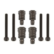 Casquillos amortiguador 14 y 17 mm aluminio RC8B4 FT AE81591