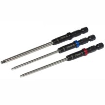MIP Speed Tip Ball Hex Driver Wrench Set Gen 2, Metric (3), 2.0mm, 2.5mm, & 3.0mm MIP9616