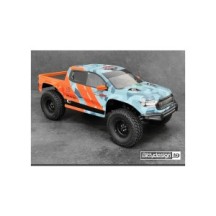 Bittydesign RR-Ultra 1/10 Rock Crawler Body (Clear | Pre-Cut | 1mm | 313mm) BDCR-RRUL