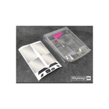 Bittydesign Clear interior cockpit (For RR-Baja/Ultra | Pre-Cut) BDCR-RR-DC