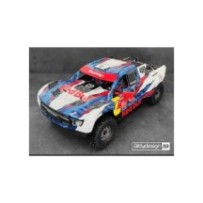 Bittydesign FALCON-X 1/7 clear body for ARRMA Mojave 6S BLX, Pre-cut, 1.5mm BDSC7-FLCX