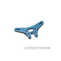 JConcepts RC10B7 carbon fiber rear shock tower - blue JCO5199-1