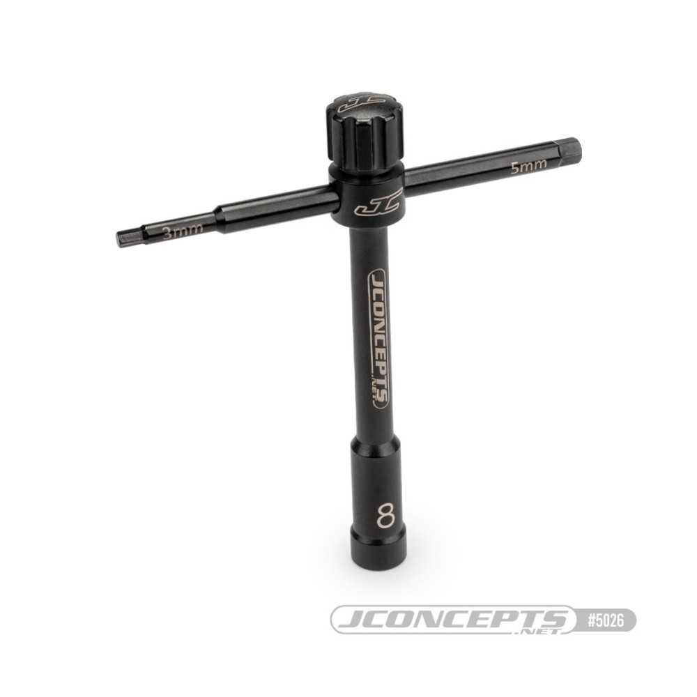 Llave multiuso negra JConcepts JCO5026 Llave multiuso negra JConcepts JCO5026