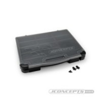 JConcepts parts box, black / smoke gray JCO5128-28