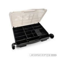 Caja de piezas negra y gris humo JConcepts JCO5128-28