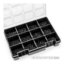Caja de tornillería negra JConcepts JCO5151-28
