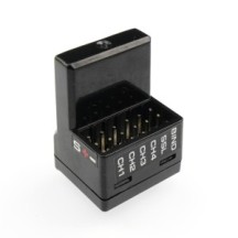 RUDDOG RR404 2.4GHz 4-Channel Receiver (Compatible with Futaba F-4G) RP-0803