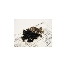 Hiro Seiko X4'25 Titan/Alloy Hex Socket Screw Set [Black] HS-48968