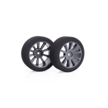 Matrix 1/10 Front AIR Carbon WET Compound RC Model Tires (26mm | WET) MX-10AWETAC