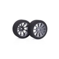Matrix 1/10 Rear AIR Carbon 37 Shore RC Model Tires (30mm | 64mm | 37sh) MX-10P37ACJP
