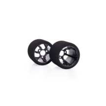 Matrix 1/12 Rear Carbon 32 Shore RC Model Tires (Magenta | 32Sh) MX-12P32CARBON