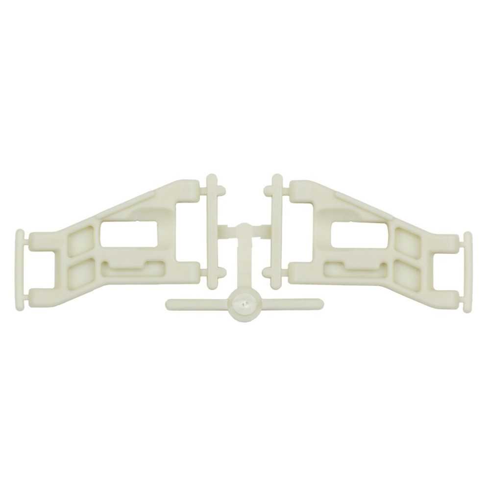 Brazos de suspensión delanteros anchos blancos RC10 AE6204 Brazos de suspensión delanteros anchos blancos RC10 AE6204