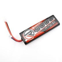 RUDDOG 5000mAh 50C 7.6V LiPo-HV Round Stick Pack Battery with Tamiya compatible Plug RP-0804-TA