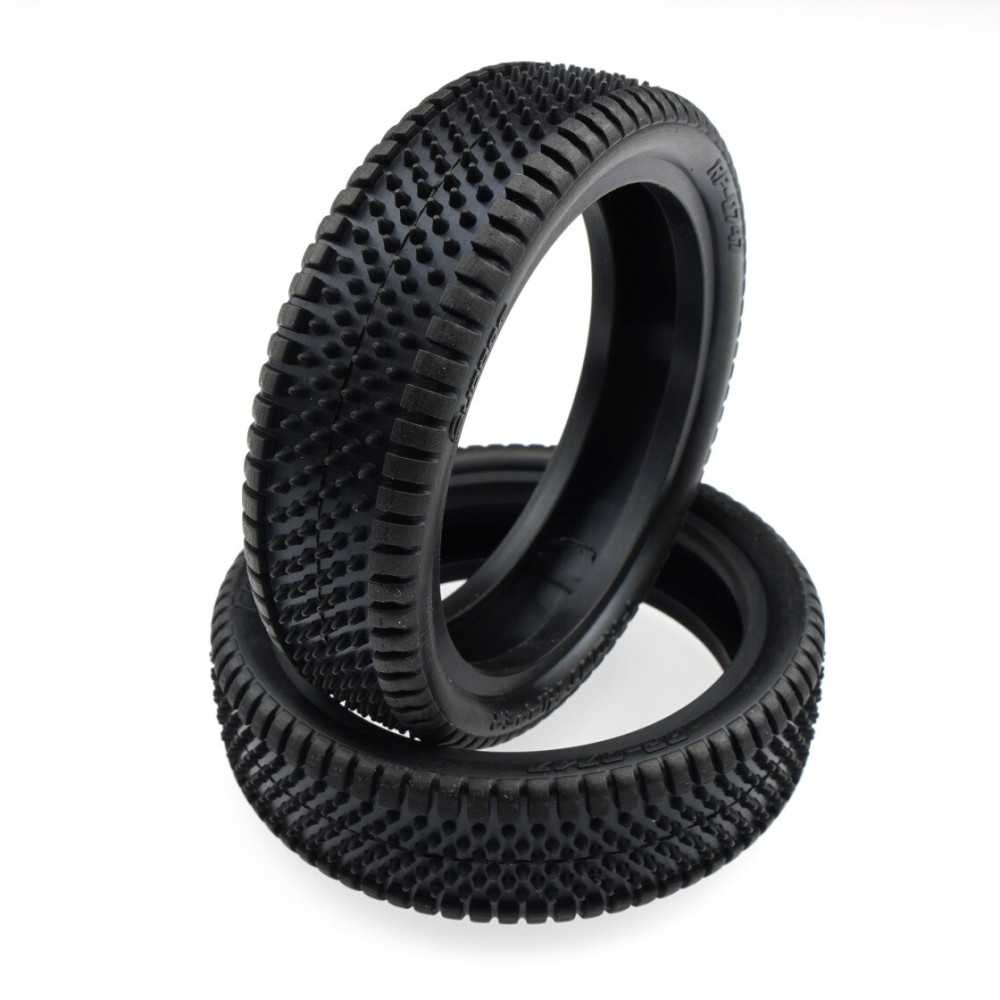 RUDDOG Front Ripper 2wd Front Tires (2pcs | Medium | Yellow) RP-0747-M RUDDOG Front Ripper 2wd Front Tires (2pcs | Medium | Yellow) RP-0747-M