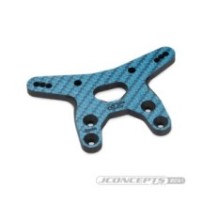 JConcepts RC10B7 -2mm carbon fiber front shock tower - blue JCO5214-1