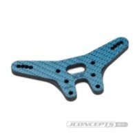 JConcepts RC10B7 -2mm carbon fiber rear shock tower - blue JCO5215-1