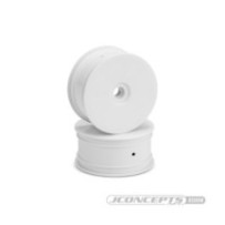 JConcepts Mono - RC10T narrow front wheel white - 2pc JCO3300