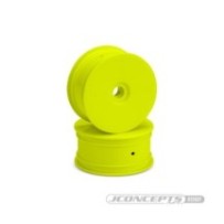 JConcepts Mono - RC10T narrow front wheel yellow - 2pc JCO3300Y