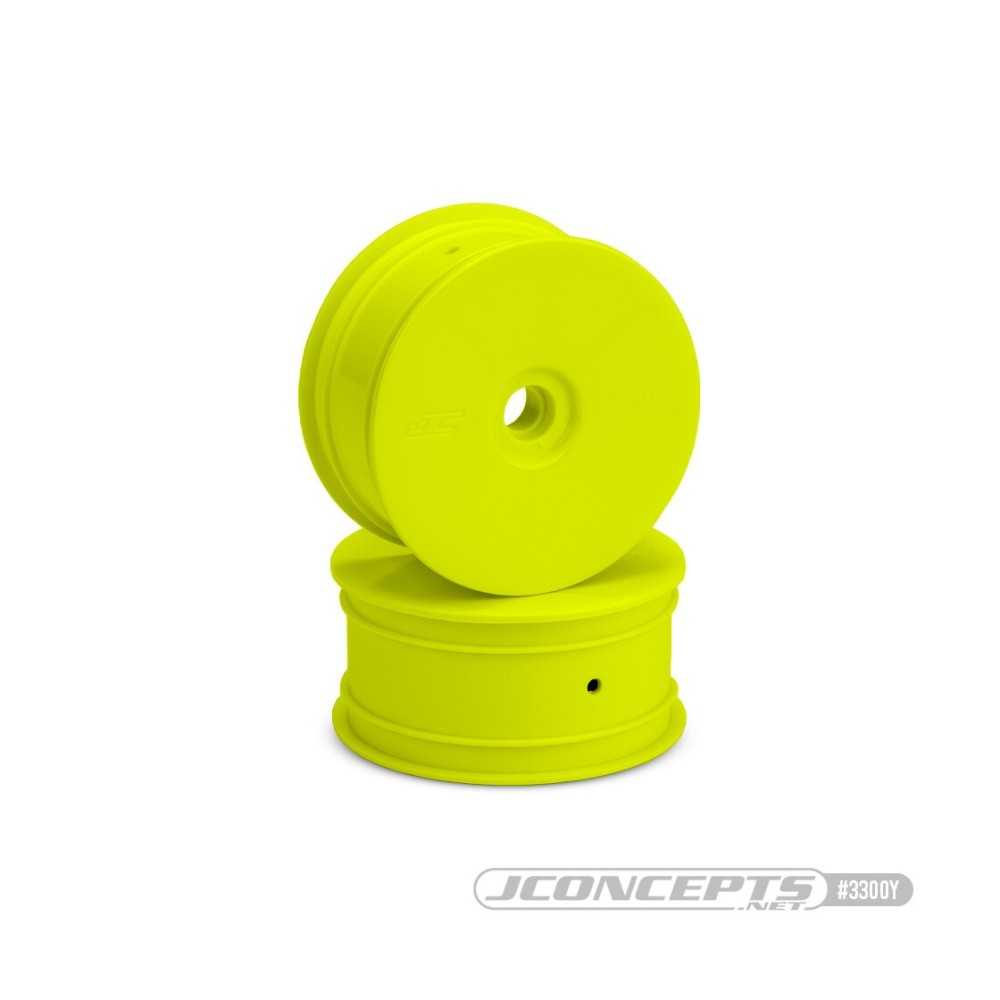 Llantas Mono RC10T delanteras amarillas JConcepts JCO3300Y Llantas Mono RC10T delanteras amarillas JConcepts JCO3300Y