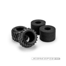Neumáticos Racer azules Losi Mini LMT JConcepts JCO4124-01