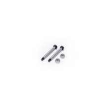 Koswork RC10 Front Outter 32.7mm Hardened Hinge Pin w/locknuts (2) Team Associated KOS04191-11