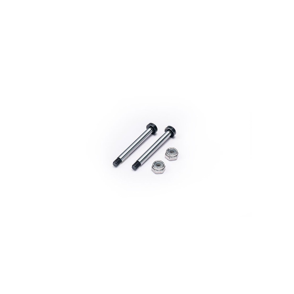Koswork RC10 Front Outter 32.7mm Hardened Hinge Pin w/locknuts (2) Team Associated KOS04191-11 Koswork RC10 Front Outter 32.7mm Hardened Hinge Pin w/locknuts (2) Team Associated KOS04191-11