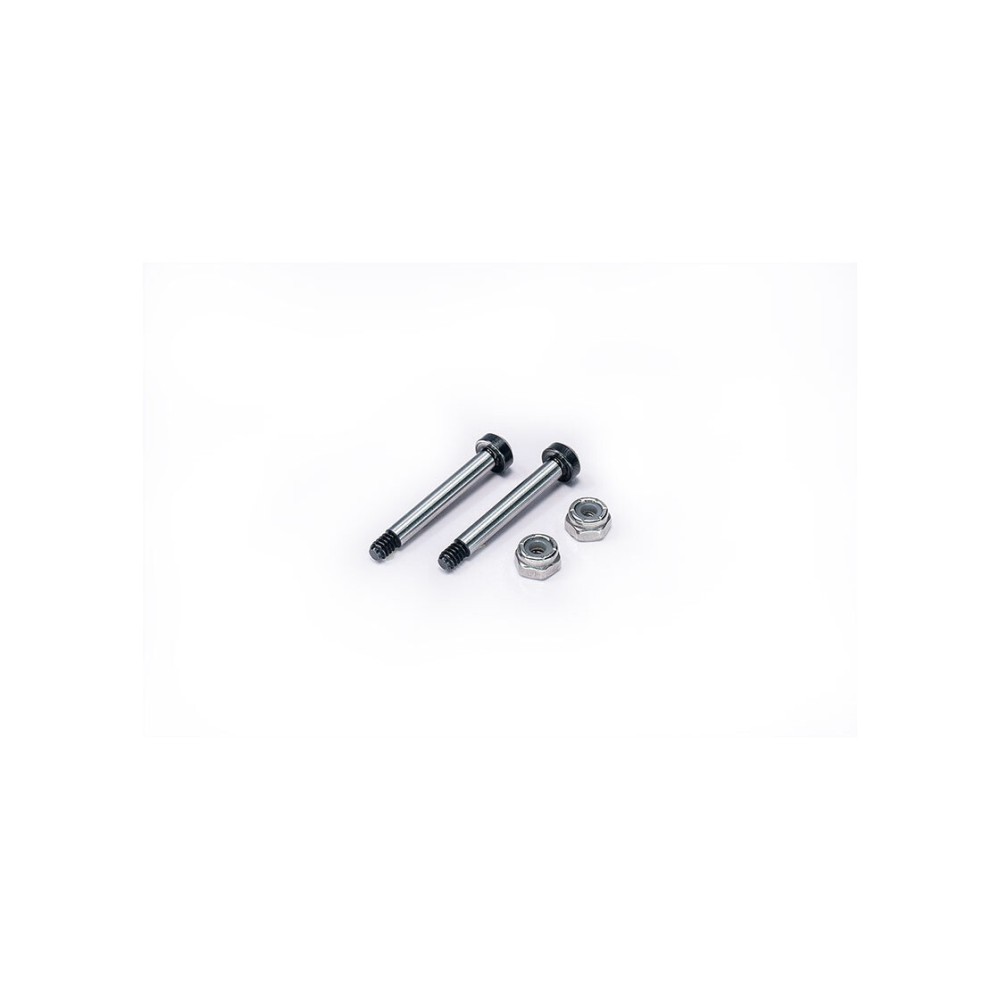 Koswork RC10 King Pin 27.7mm Hardened Hinge Pin w/locknuts (2) Team Associated KOS04191-15