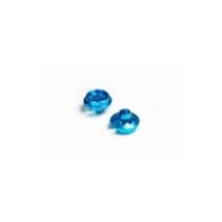 Koswork Long 12.2mm Alum Shock Spring Retainer/Cup for 12mm Shock Blue (2) KOS04805TA